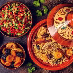 Un gustosissimo piatto umamy dal Marocco